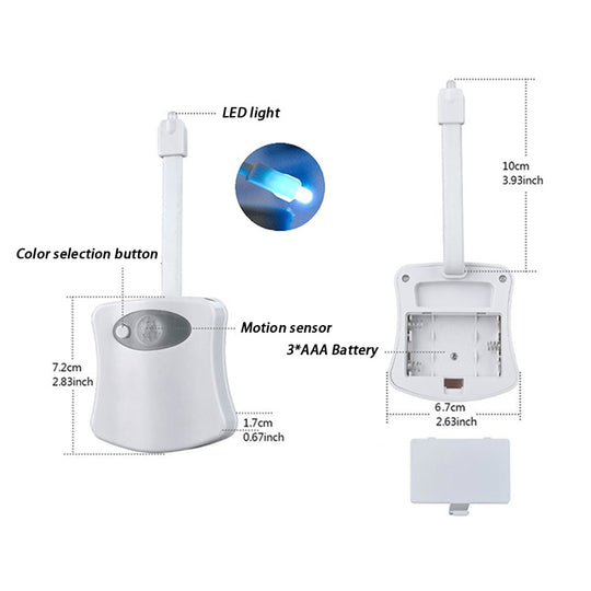 Smart Bathroom Toilet Night light LED Body Motion