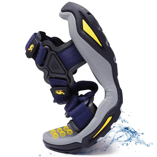 GOLDEN CAMEL Men's Sandals for Men Strap Men Shoes Hiking Walking Beach Slippers Outdoor Summer Casual Sandals Summer 2023 New