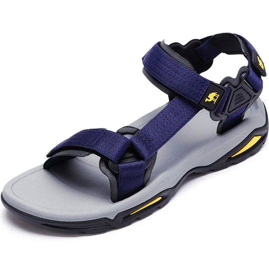 GOLDEN CAMEL Men's Sandals for Men Strap Men Shoes Hiking Walking Beach Slippers Outdoor Summer Casual Sandals Summer 2023 New