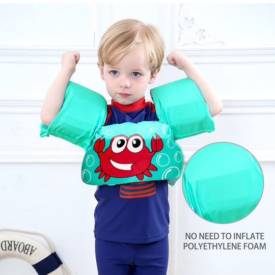 Baby kids Arm Swimming Rings life vest floats Foam safety life jacket