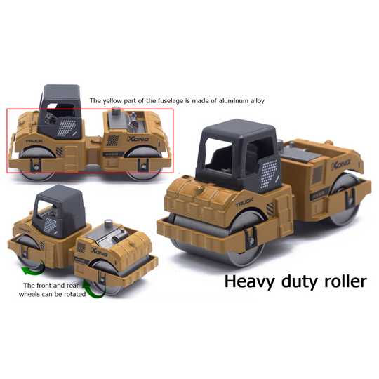 6pcs Alloy Vehicle Car Toys For Boys Kids Birthday Gifts