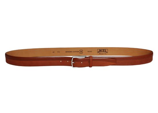 Siene Tan Leather Men Suede Belt