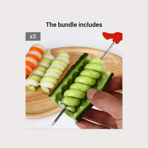 Stainless Steel Spiral Vegetable Slicer