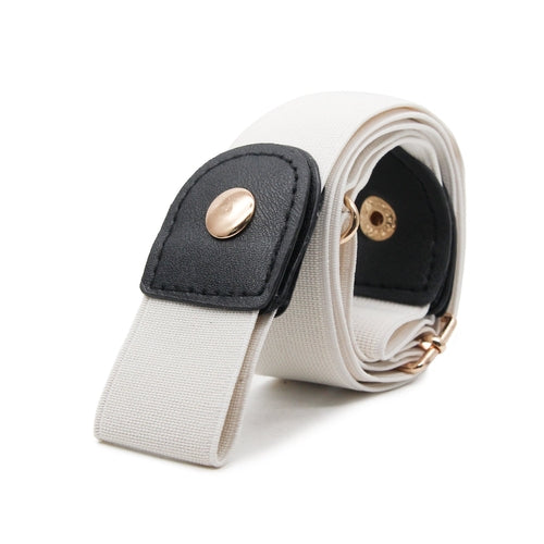Invisible Buckle-Free Stretch Belt for Women and Men Perfect Waist