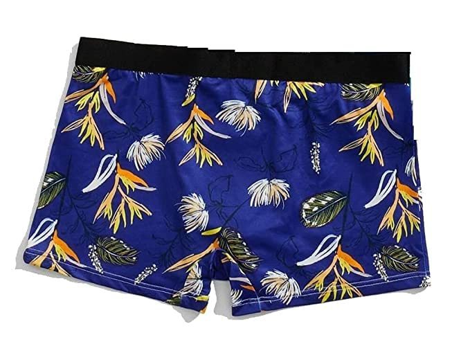 Men Printed Stretchable underwear for men (Size-32inches) (Color-BLUE)