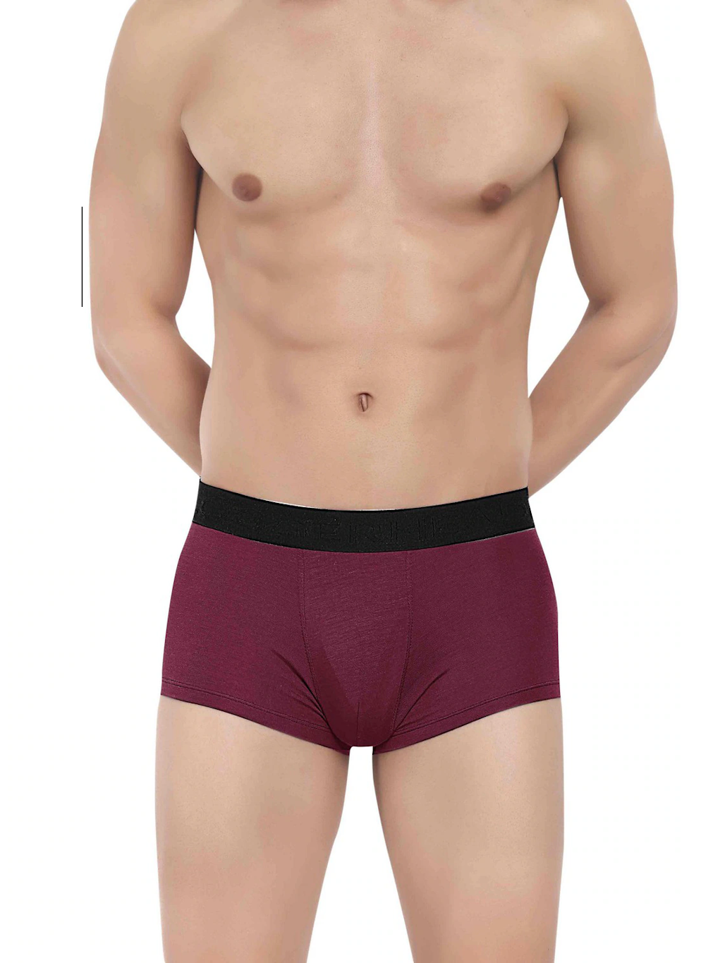 Men Comfortable & slim solid underwear (Size-30inches) (Color-MAROON)
