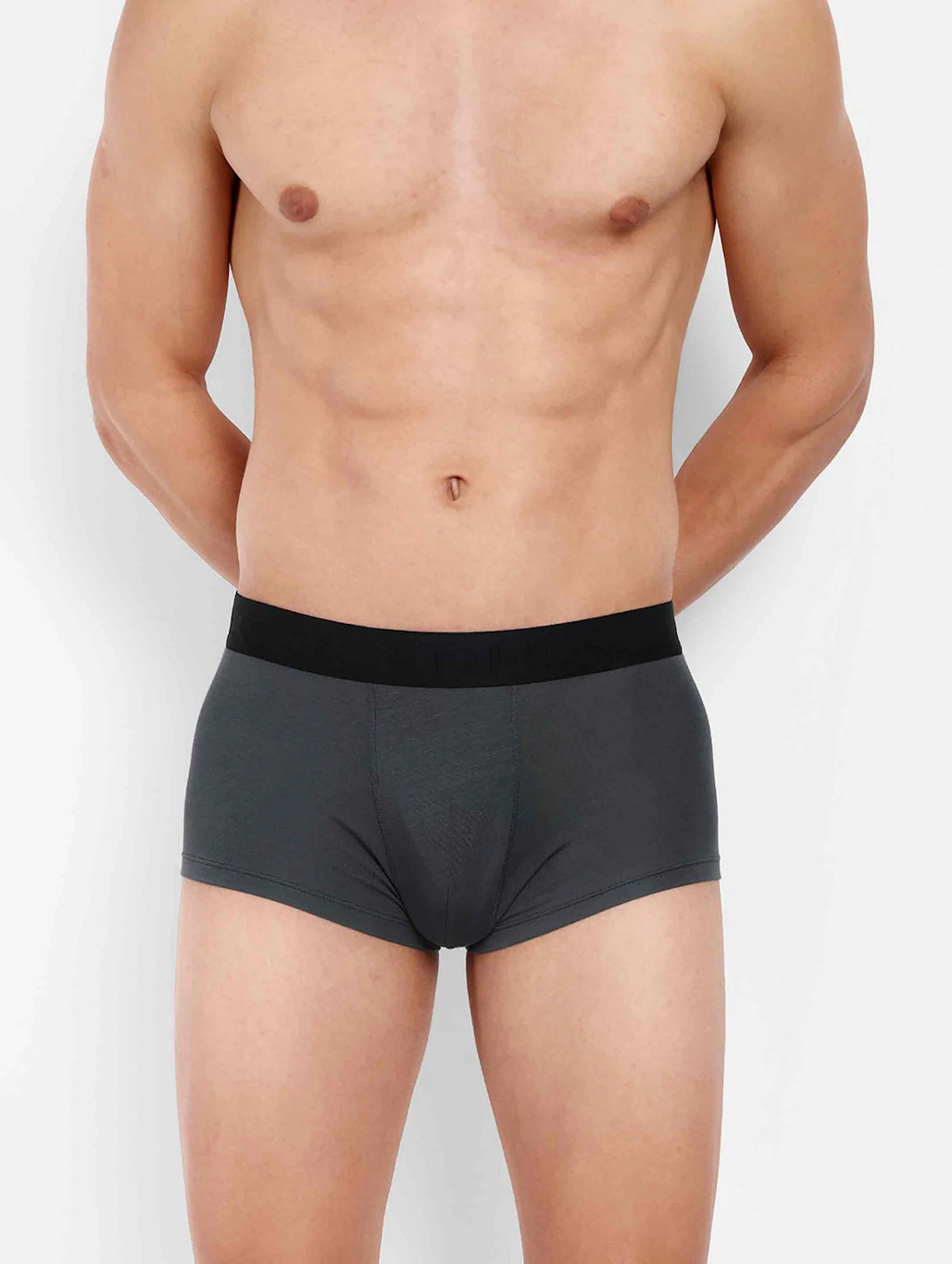 Men Comfortable & slim solid underwear (Size-30inches) (Color-GREY)
