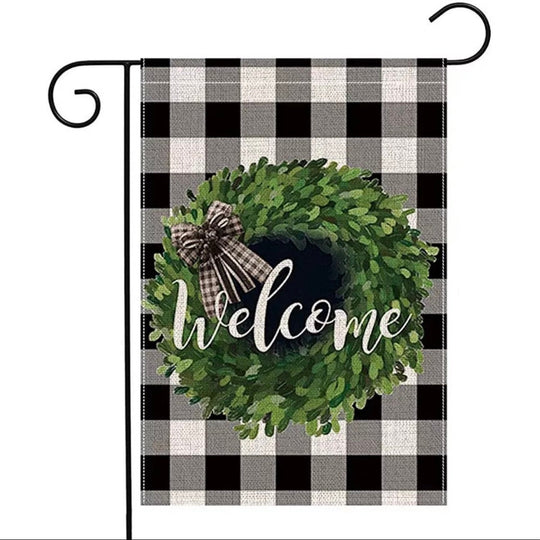 Welcome Garden flag, Home and garden flag 12x18 inches