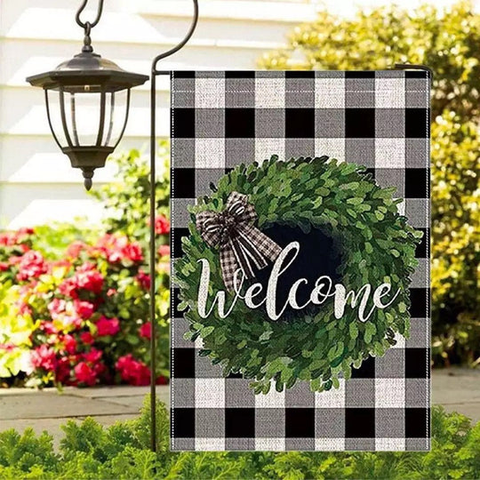 Welcome Garden flag, Home and garden flag 12x18 inches