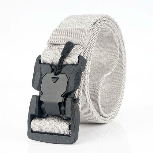 Military Tactical Belt Men Canvas Adjustable Magnetic Head Army Combat
