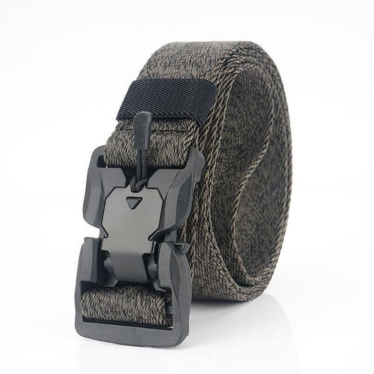 Military Tactical Belt Men Canvas Adjustable Magnetic Head Army Combat