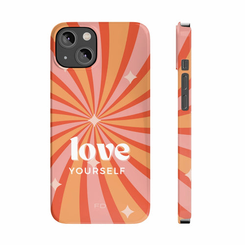 Love Yourself iPhone 14 Case – Stylish & Protective Slim Cover