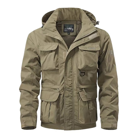 Men Windproof Hooded Jacket