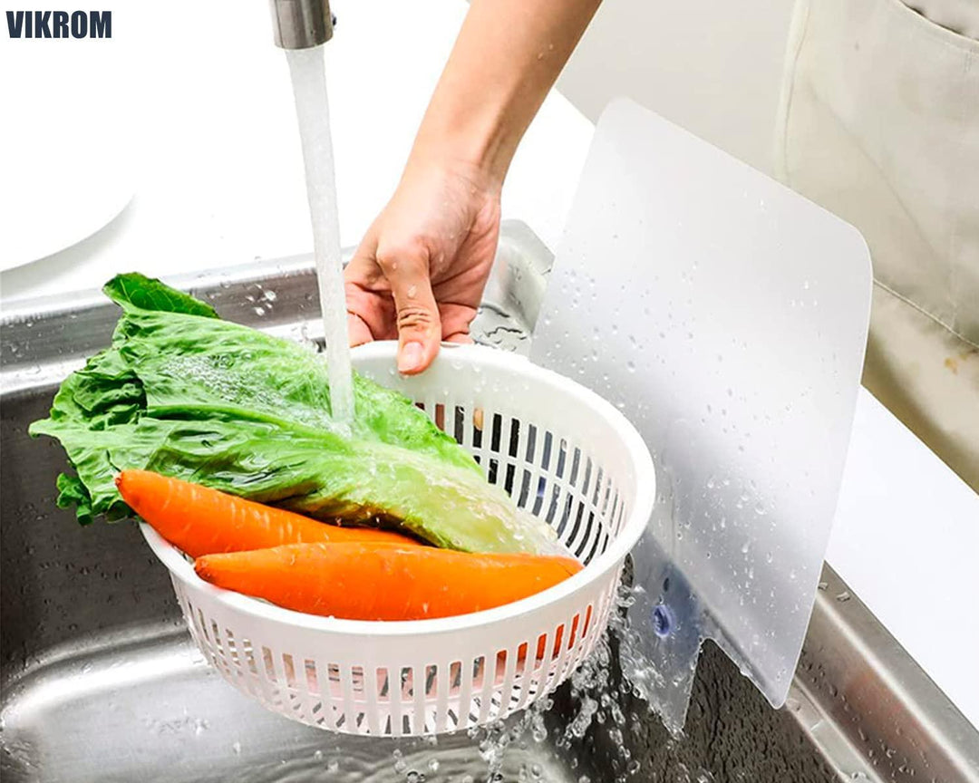 Kitchen Faucet Sink Splash Guard   3Pcs Dish Washing Block Water Guard
