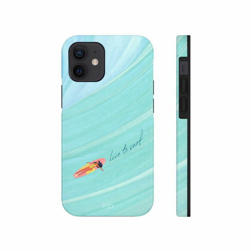 Live to Surf iPhone Case – Stylish, Durable Protection