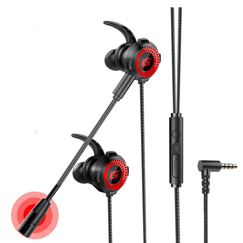 Gaming In-Ear Headset with Mic – Immersive Sound & Clear Communication