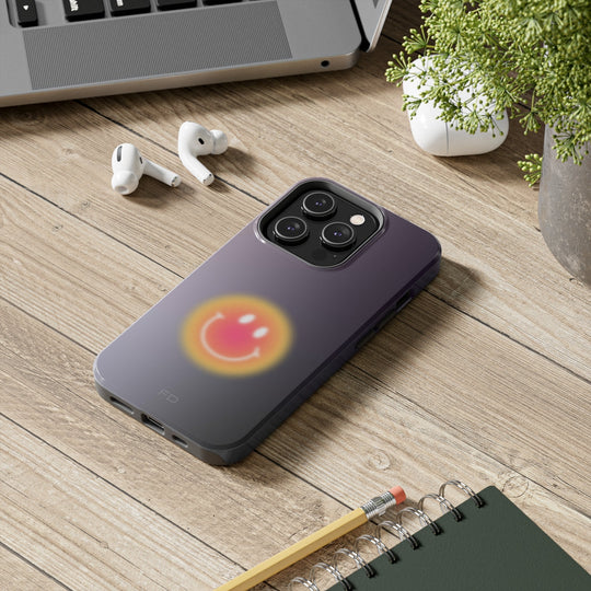 Smiley Face Wireless Charging Case – Fun, Fast Charging Protection