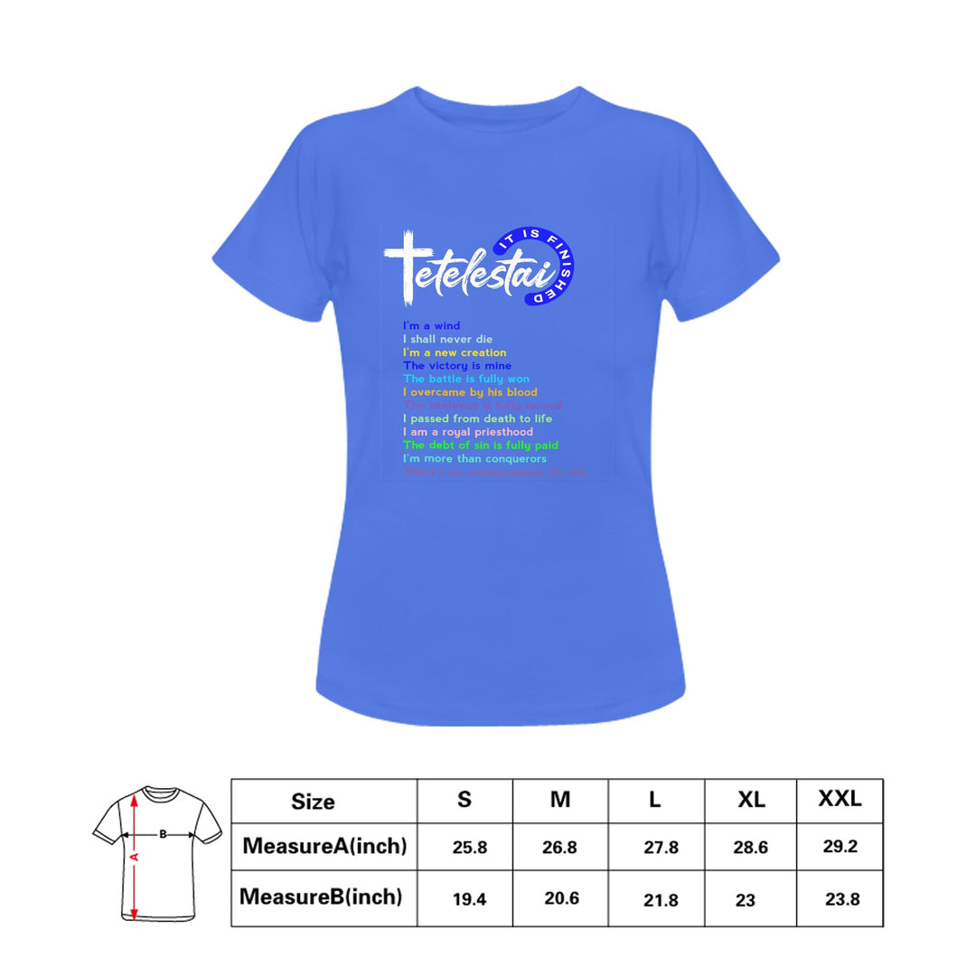 Women's Tetelestai Short Sleeve T-shirt