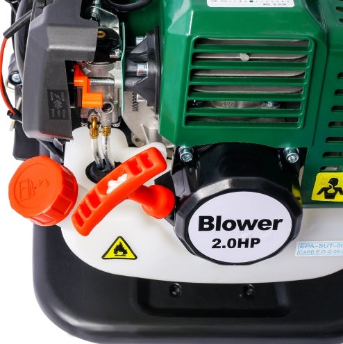 PRO 52CC 2-Cycle Gas Backpack Leaf Blower With Extention