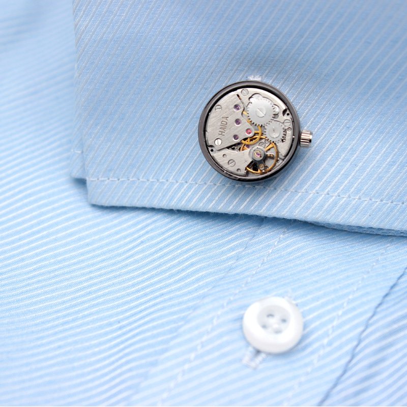 Automatic Watch Engine Cufflinks
