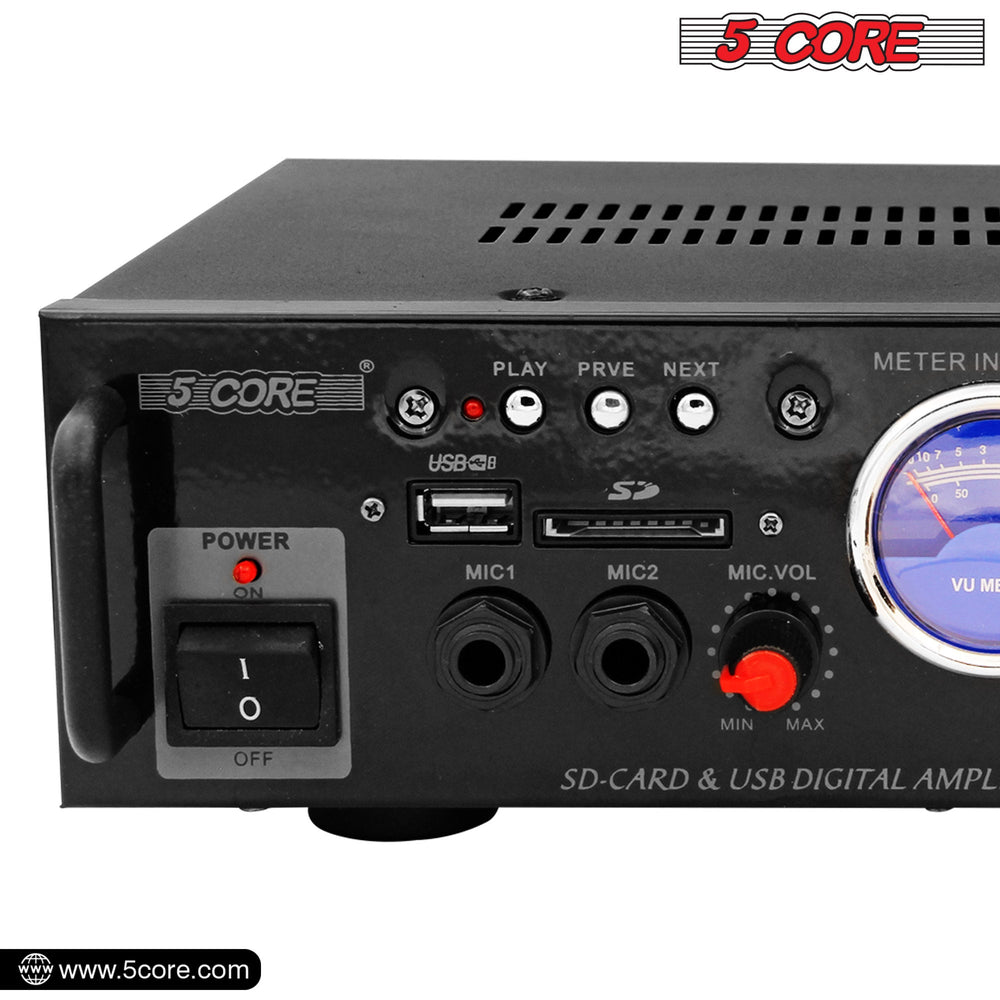 XCore Dual Channel Amplifier Car Audio System 300W Audio Reciver Car