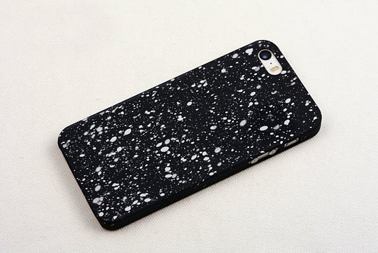 Silver Starry Night iPhone Case – Elegant & Durable Protection