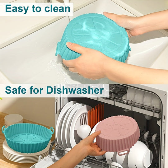 Reusable NonStick Silicone Air Fryer Pot Liners