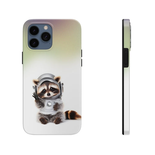 Space Raccoon iPhone Case – Fun & Protective Cover for Your Device