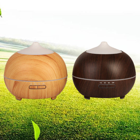 Mistyrious Essential Oil Humidifier Natural Oak Design With Easy