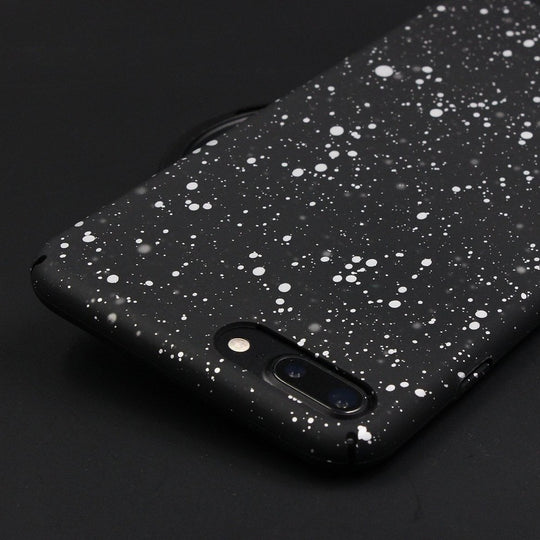 Silver Starry Night iPhone Case – Elegant & Durable Protection