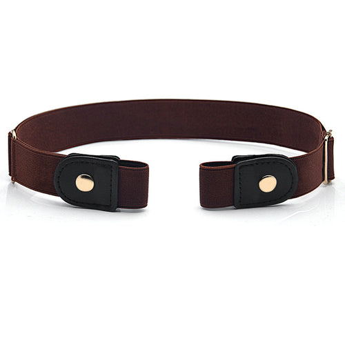 Invisible Buckle-Free Stretch Belt for Women and Men Perfect Waist