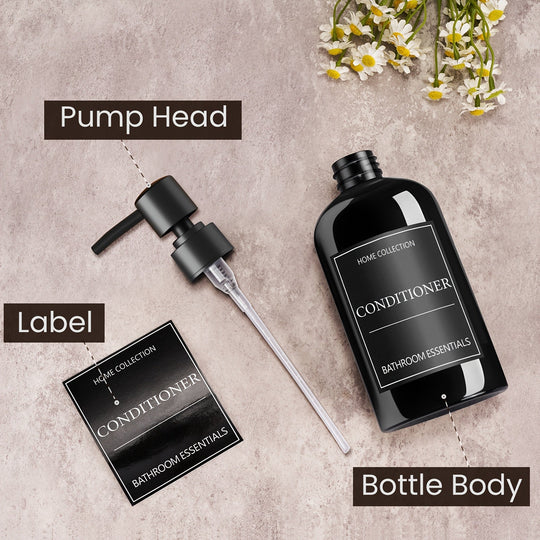 Elegant 3Piece Soap Dispenser Set Modern Bathroom Upgrade