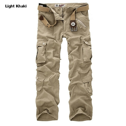 Cargo Trousers Camo Jogger Men | Multi Pocket Camo Cargo Jogger - 2023