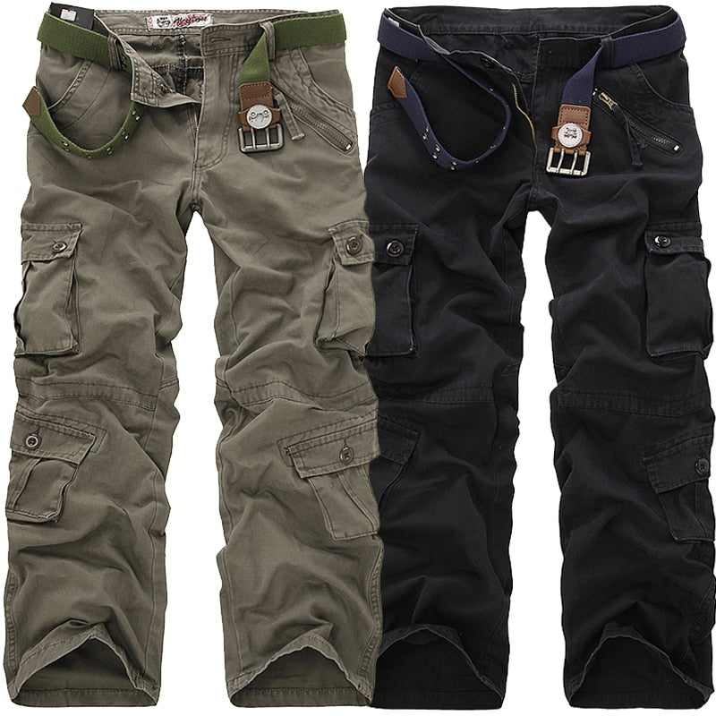 Cargo Trousers Camo Jogger Men | Multi Pocket Camo Cargo Jogger - 2023