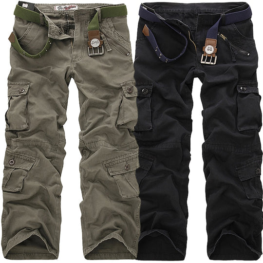 Cargo Trousers Camo Jogger Men | Multi Pocket Camo Cargo Jogger - 2023