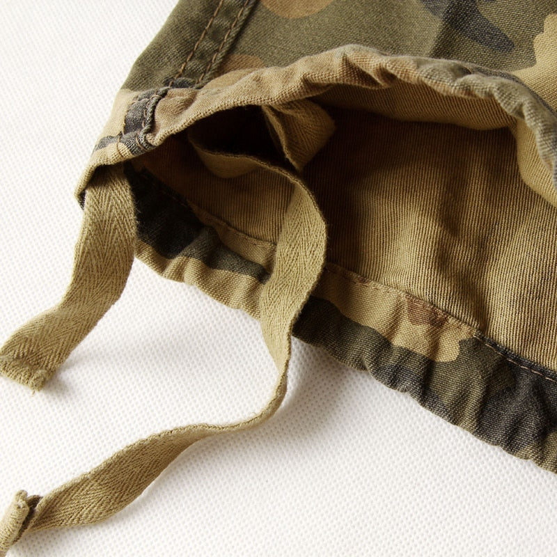 Cargo Trousers Camo Jogger Men | Multi Pocket Camo Cargo Jogger - 2023