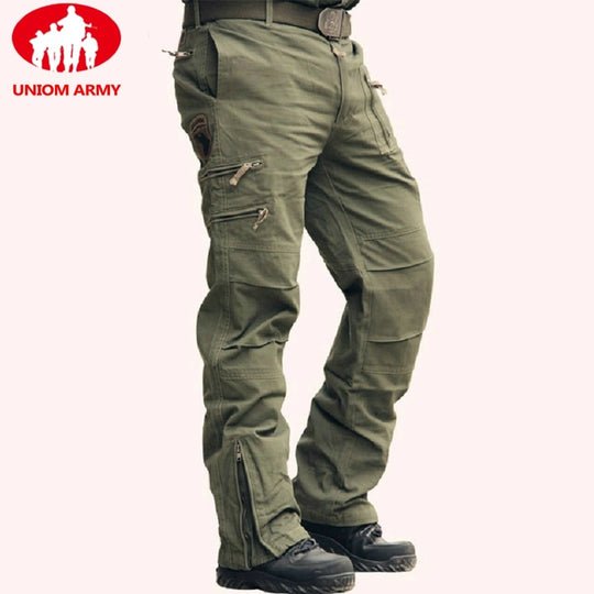 Men's Tactical Pants Army Military Style Cargo Pants Men Camo Jogger