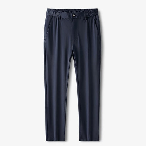 Mens Chino Pants Straight Casual Brand Elastic | Mens Elastic Waist