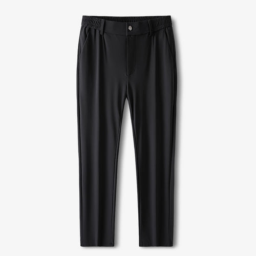 Mens Chino Pants Straight Casual Brand Elastic | Mens Elastic Waist