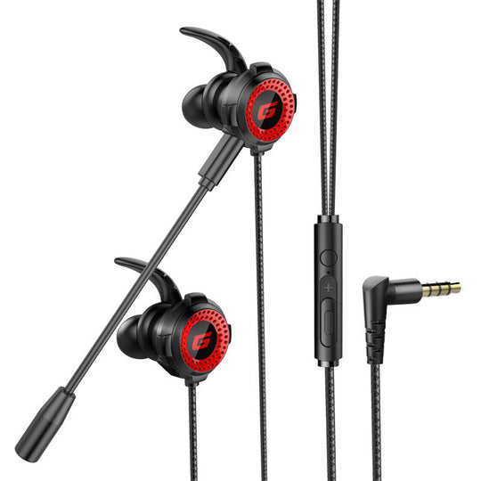 Gaming In-Ear Headset with Mic – Immersive Sound & Clear Communication