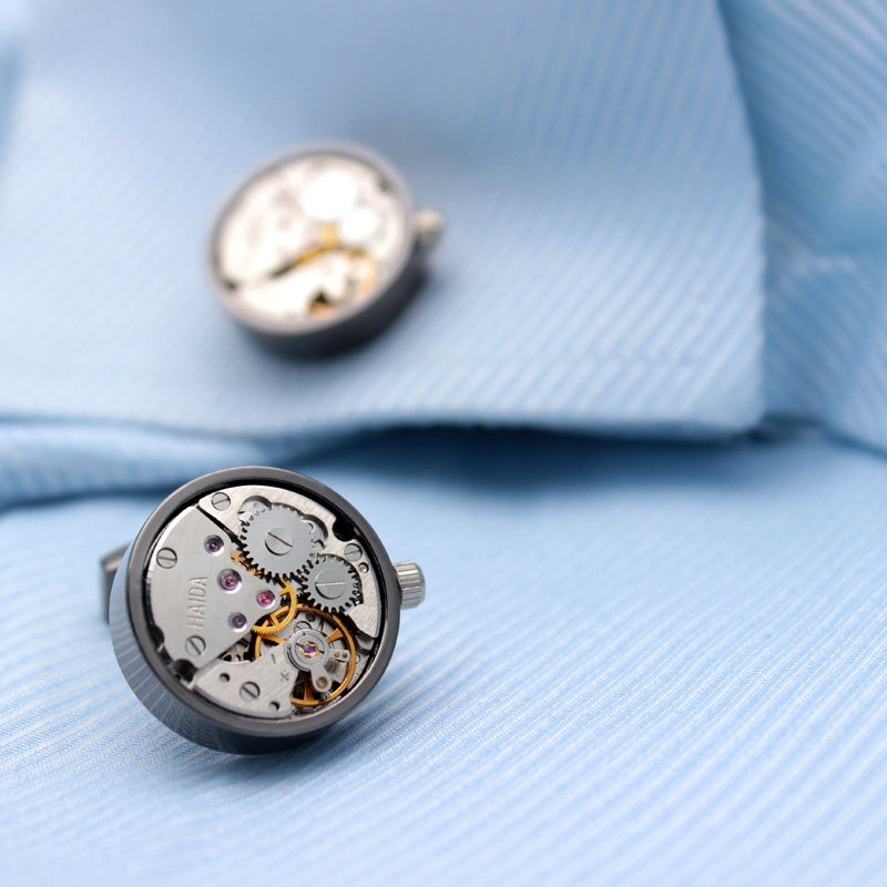 Automatic Watch Engine Cufflinks