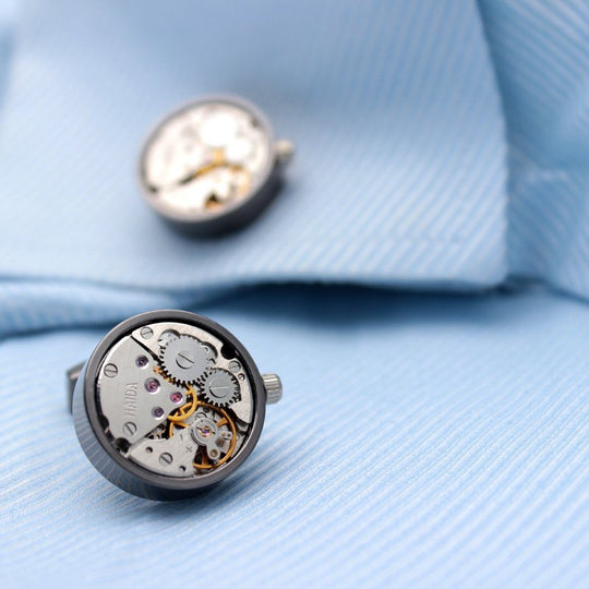 Automatic Watch Engine Cufflinks