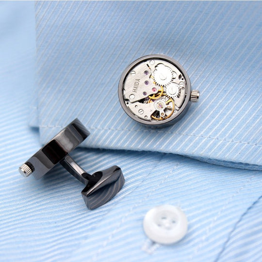Automatic Watch Engine Cufflinks