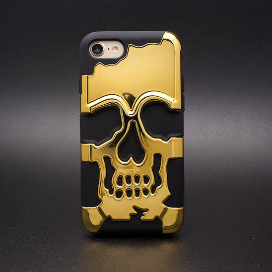 Double-Deck Skull iPhone Case – Bold & Stylish Protection