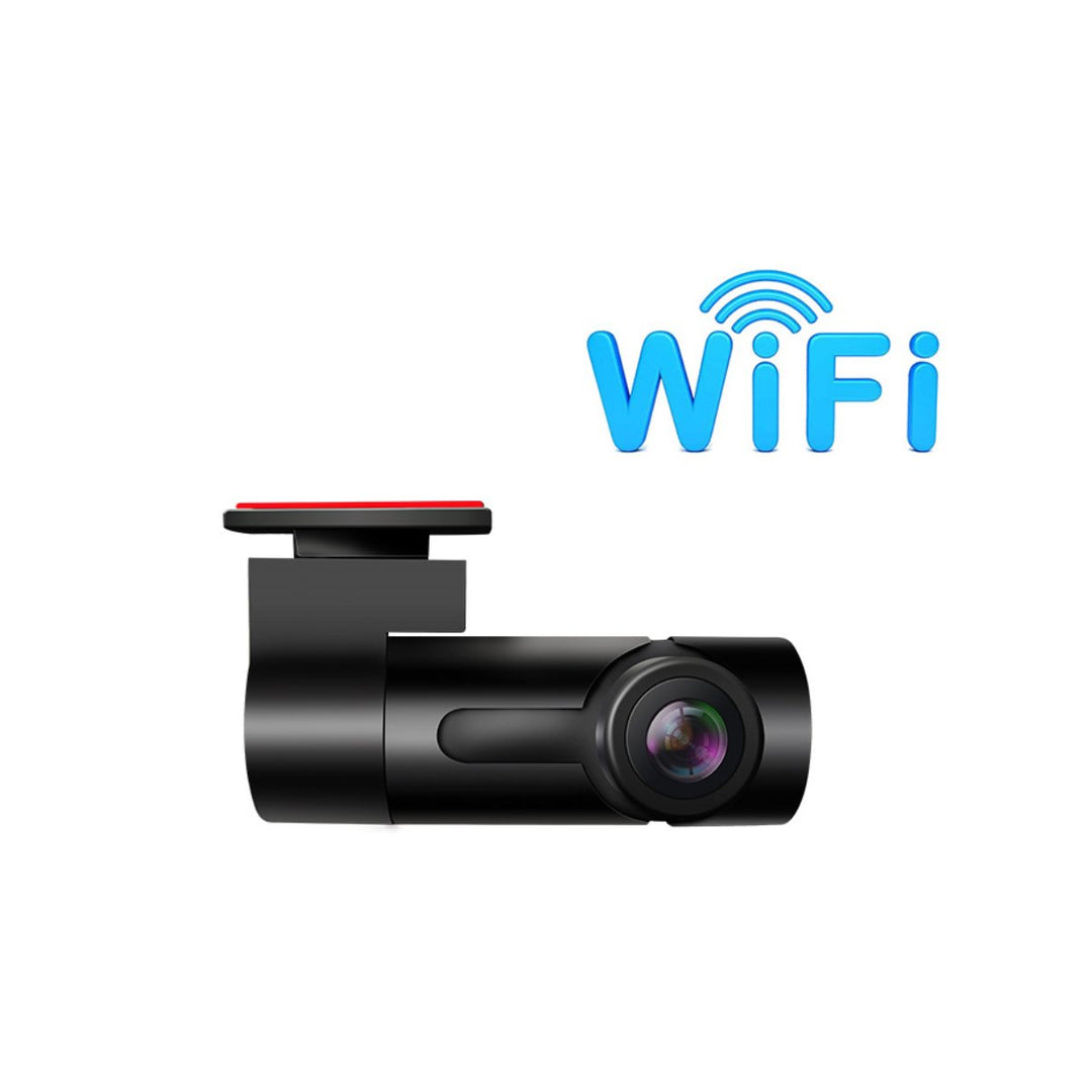 Car Dash Cam with WiFi and App – 1080p HD, Loop Recording, Night Vision