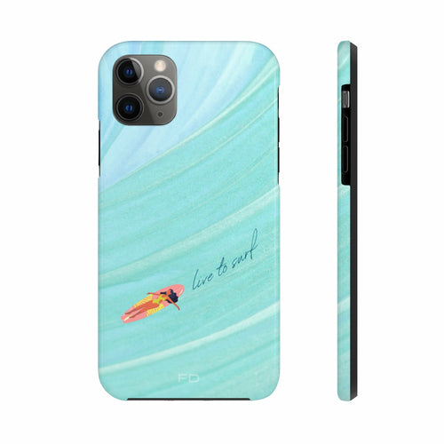 Live to Surf iPhone Case – Stylish, Durable Protection