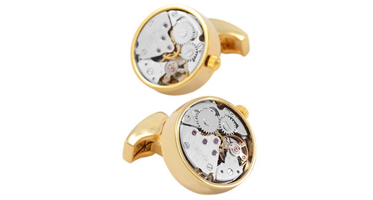 Automatic Watch Engine Cufflinks