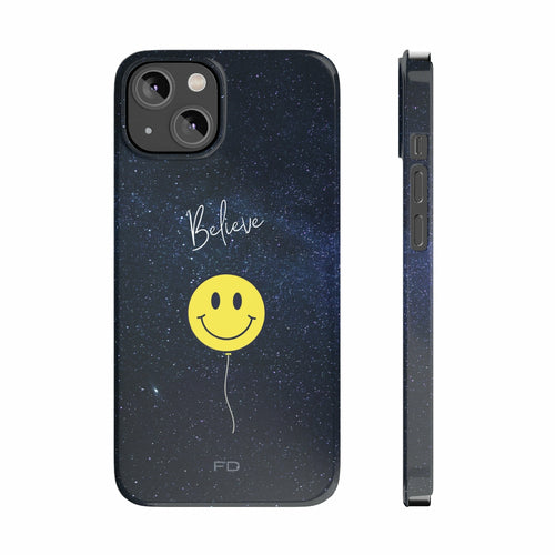 Smiley Space iPhone 14 Case – Fun & Cosmic Protection