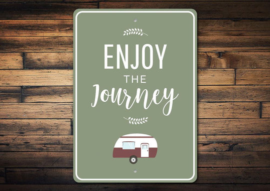 Camping Journey Sign