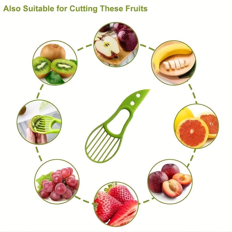 Effortless 3in1 Avocado Slicer for Home  Outdoors
